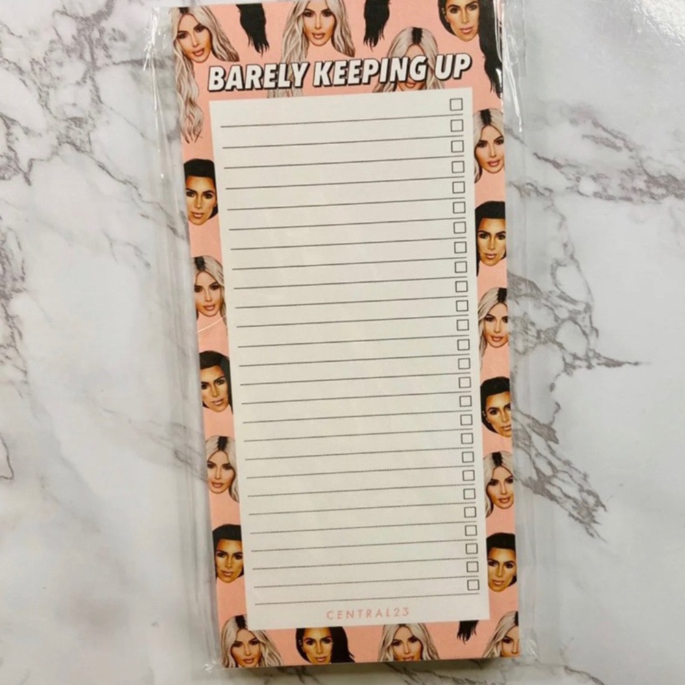 Central 23 • “Barely Keeping Up” Notepad • NEW!